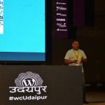 Ajay Speaking at Wordcamp Udaipur 2019