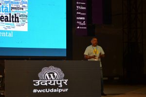Ajay Speaking at Wordcamp Udaipur 2019